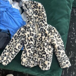 Leopard Print Kids Jacket